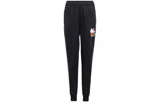 Детские трикотажные спортивные штаны Adidas Originals, черный