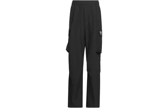 Детские трикотажные спортивные штаны Adidas Originals, цвет Black