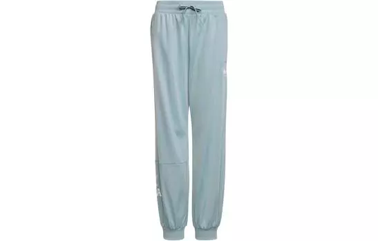 Детские трикотажные спортивные штаны Adidas Originals, цвет синий