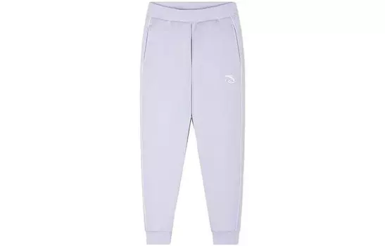 Детские трикотажные спортивные штаны Anta, цвет Moon purple