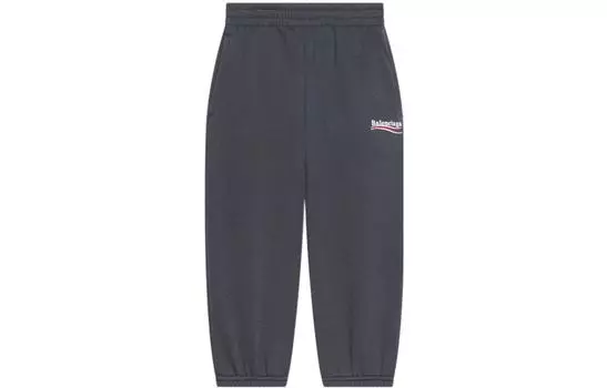 Детские спортивные штаны Balenciaga, темно-серый