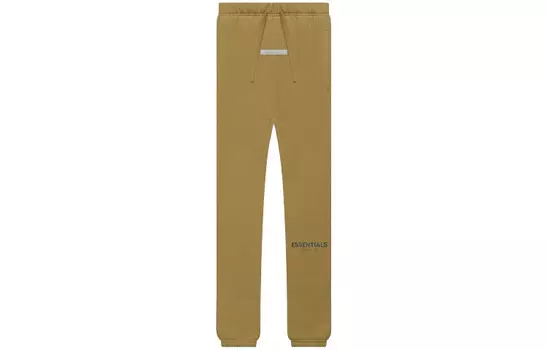 Детские трикотажные спортивные штаны Fear Of God Essentials, цвет Amber