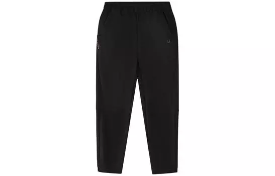 Детские трикотажные спортивные штаны FILA, цвет Black