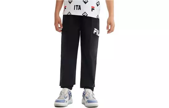 Детские трикотажные спортивные штаны FILA, цвет Blue