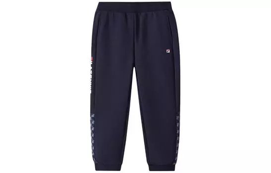 Детские трикотажные спортивные штаны FILA, цвет Blue