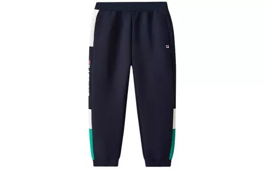 Детские трикотажные спортивные штаны FILA, цвет Blue