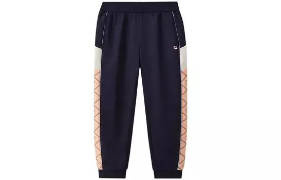 Детские трикотажные спортивные штаны FILA, цвет Blue
