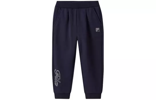 Детские трикотажные спортивные штаны FILA, цвет Blue