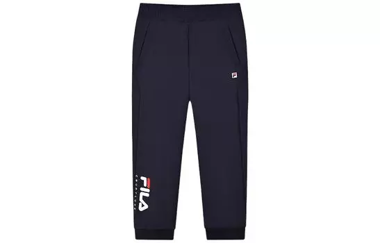 Детские трикотажные спортивные штаны FILA, цвет Blue