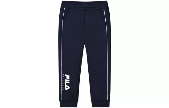 Детские трикотажные спортивные штаны FILA, цвет Blue