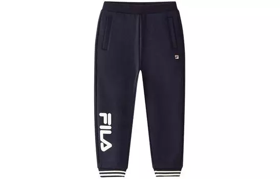 Детские трикотажные спортивные штаны FILA, цвет Blue