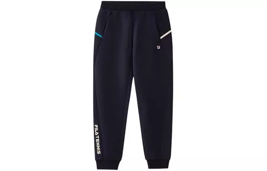 Детские трикотажные спортивные штаны FILA, цвет Blue