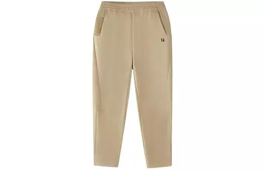 Детские трикотажные спортивные штаны FILA, цвет Brownish-gray