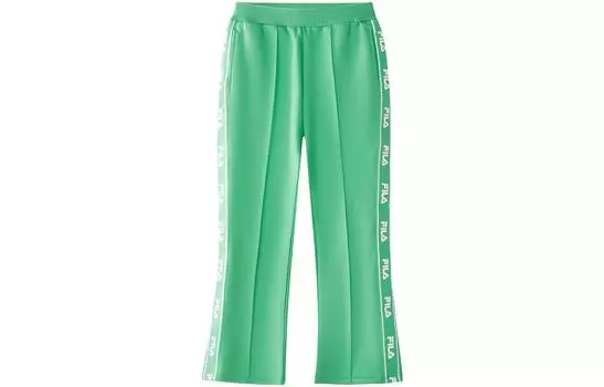 Детские трикотажные спортивные штаны FILA, цвет Fruit milk green