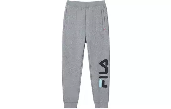 Детские трикотажные спортивные штаны FILA, цвет Gray