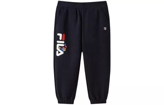 Детские трикотажные спортивные штаны FILA, цвет Navy