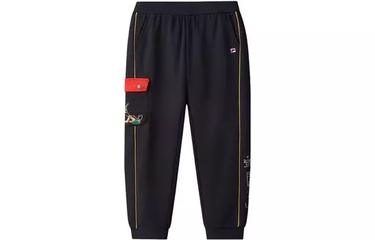 Детские трикотажные спортивные штаны FILA, цвет Navy