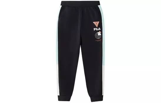 Детские трикотажные спортивные штаны FILA, цвет Navy
