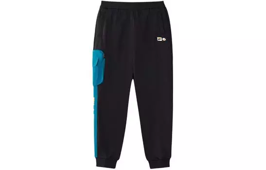 Детские трикотажные спортивные штаны FILA, цвет Navy