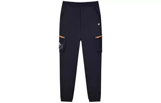 Детские трикотажные спортивные штаны FILA, цвет Navy
