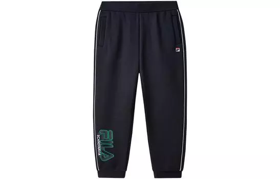 Детские трикотажные спортивные штаны FILA, цвет Navy
