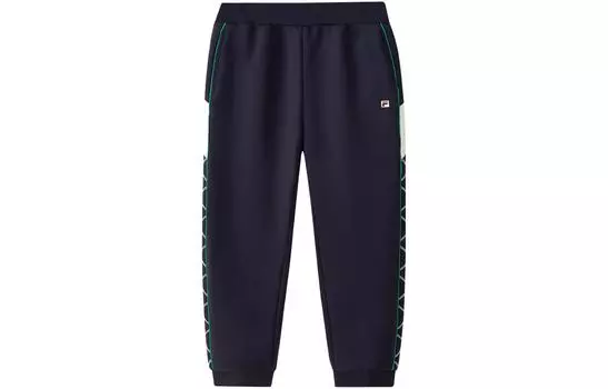 Детские трикотажные спортивные штаны FILA, цвет Navy