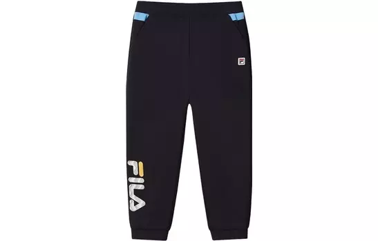 Детские трикотажные спортивные штаны FILA, цвет Navy