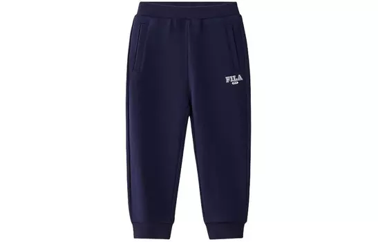 Детские трикотажные спортивные штаны FILA, цвет Navy