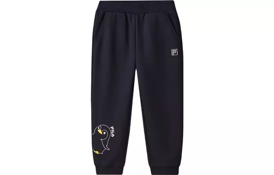 Детские трикотажные спортивные штаны FILA, цвет Navy