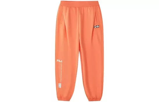 Детские трикотажные спортивные штаны FILA, цвет Persimmon color