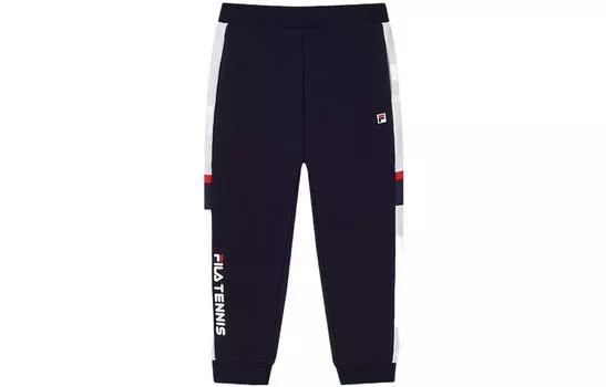 Детские трикотажные спортивные штаны FILA, цвет RD Royal Blue-FNV
