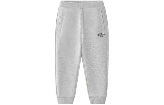 Детские трикотажные спортивные штаны FILA, цвет Yahua gray