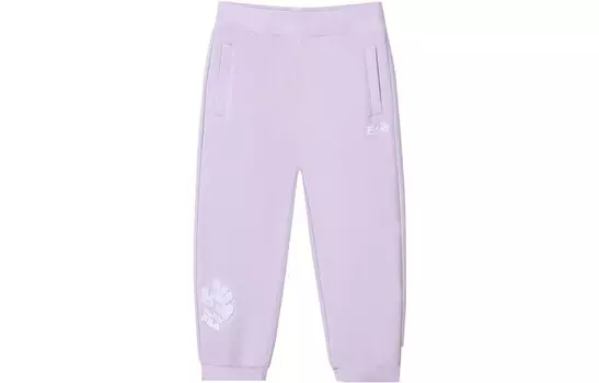 Детские трикотажные спортивные штаны Fila Kids, фиолетовый