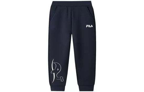 Детские трикотажные спортивные штаны Fila Kids, синий