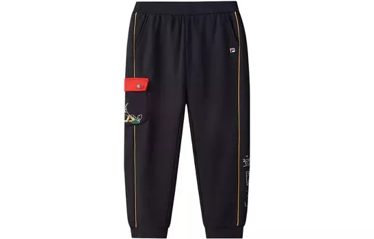 Детские трикотажные спортивные штаны Fila Kids, синий