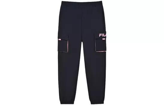 Детские трикотажные спортивные штаны Fila Kids, синий