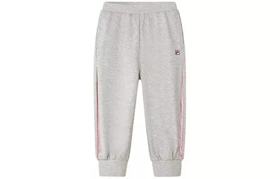 Детские трикотажные спортивные штаны Fila Kids, светло-серый