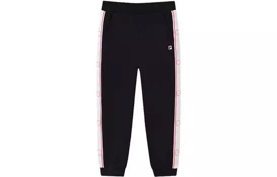 Детские трикотажные спортивные штаны Fila Kids, темно-синий