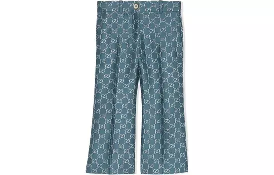 Детские трикотажные спортивные штаны GUCCI, цвет Blue