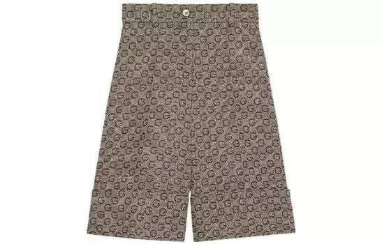 Детские спортивные штаны Gucci, коричневый