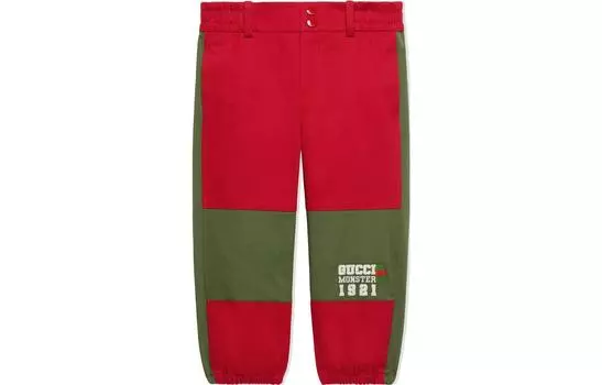Детские спортивные штаны Gucci, красный