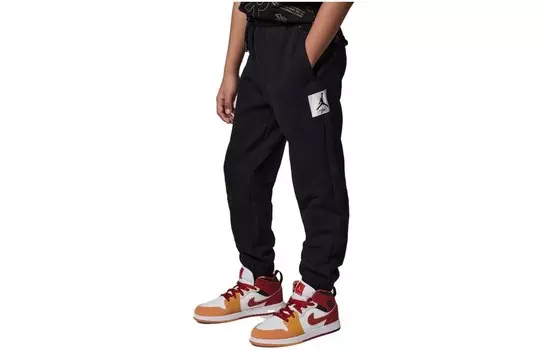 Детские трикотажные спортивные штаны Jordan, черный