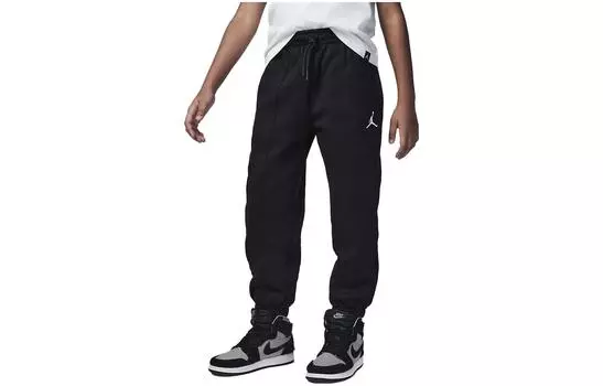 Детские трикотажные спортивные штаны Jordan, цвет Black
