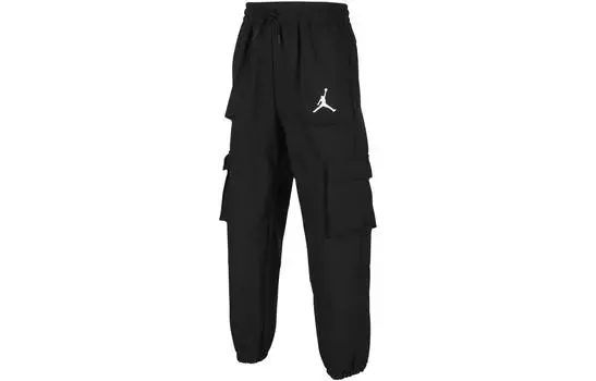 Детские трикотажные спортивные штаны Jordan, цвет Black