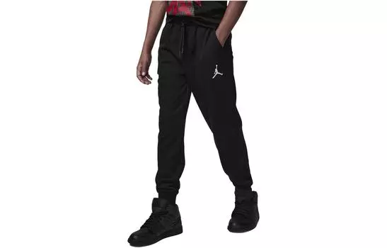 Детские трикотажные спортивные штаны Jordan, цвет Black