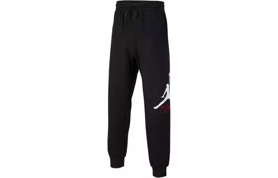 Детские трикотажные спортивные штаны Jordan, цвет Black