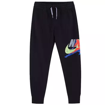 Детские трикотажные спортивные штаны Jordan, цвет Black
