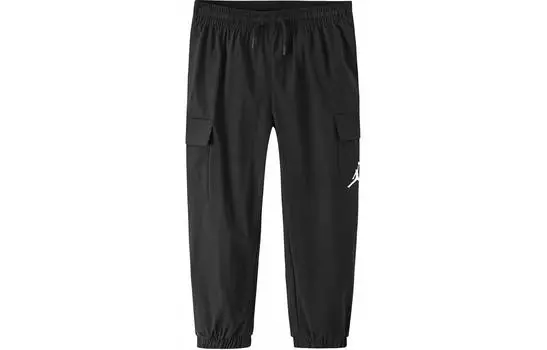 Детские трикотажные спортивные штаны Jordan, цвет Black