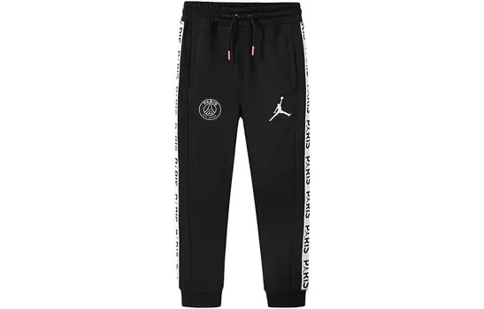 Детские трикотажные спортивные штаны Jordan, цвет Black