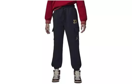 Детские трикотажные спортивные штаны Jordan, цвет Dark Soot